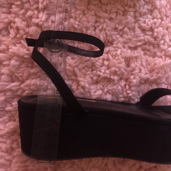 Dolls Kill Platform Strappy Faux-Suede Sandals - Picture 6 of 16